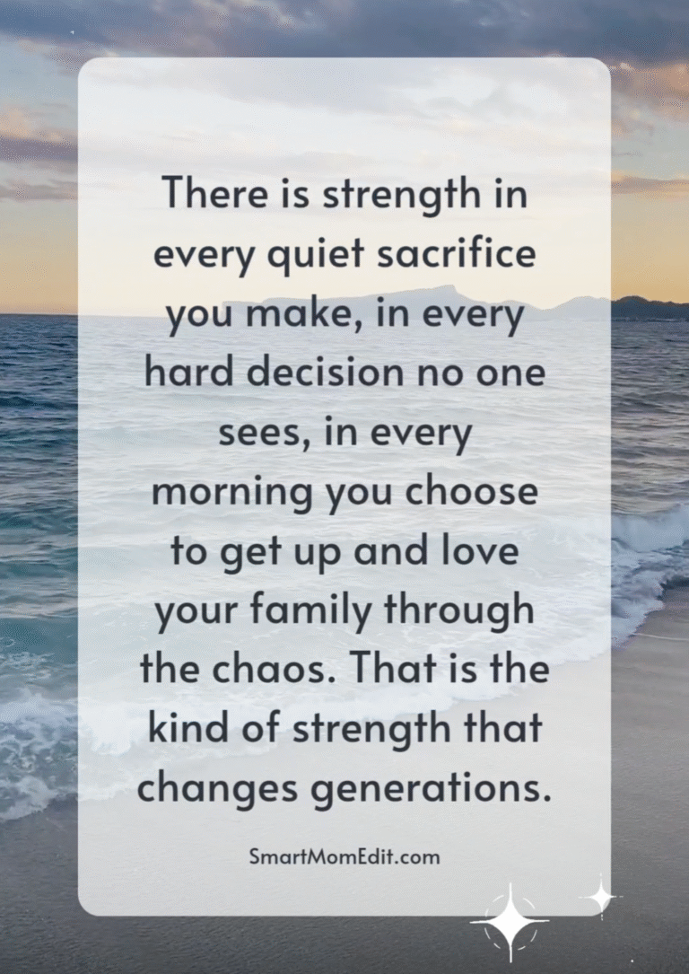 The Quiet Strength That Mothers Carry Every Single Day