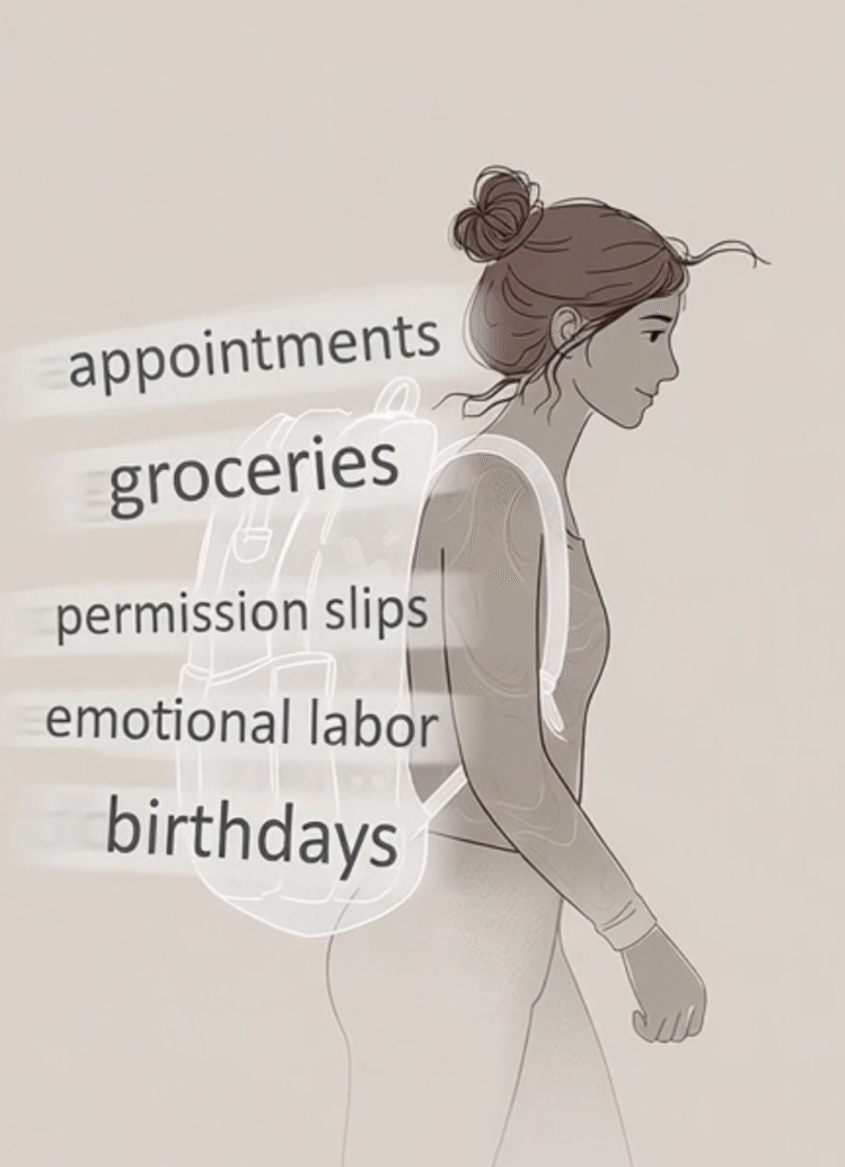 The Mental Load No One Sees: Why Moms Are Tired Even When They Never Sit Down