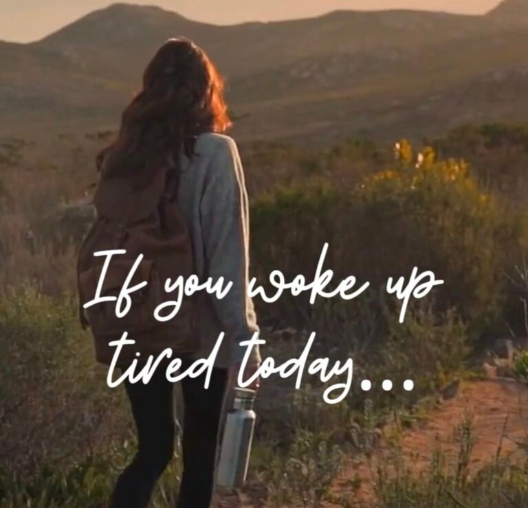 If You Woke Up Tired Today, This Is For You Mama!