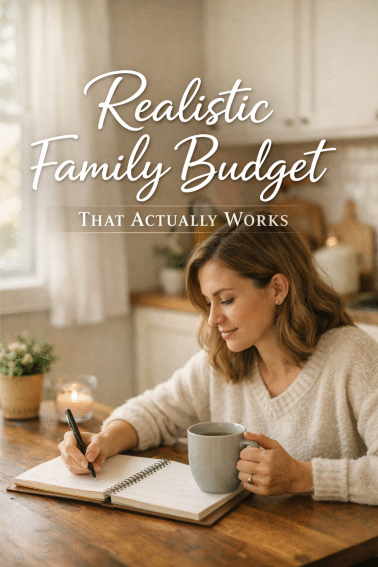 How to Create a Realistic Family Budget That Actually Works (From One Mom to Another)