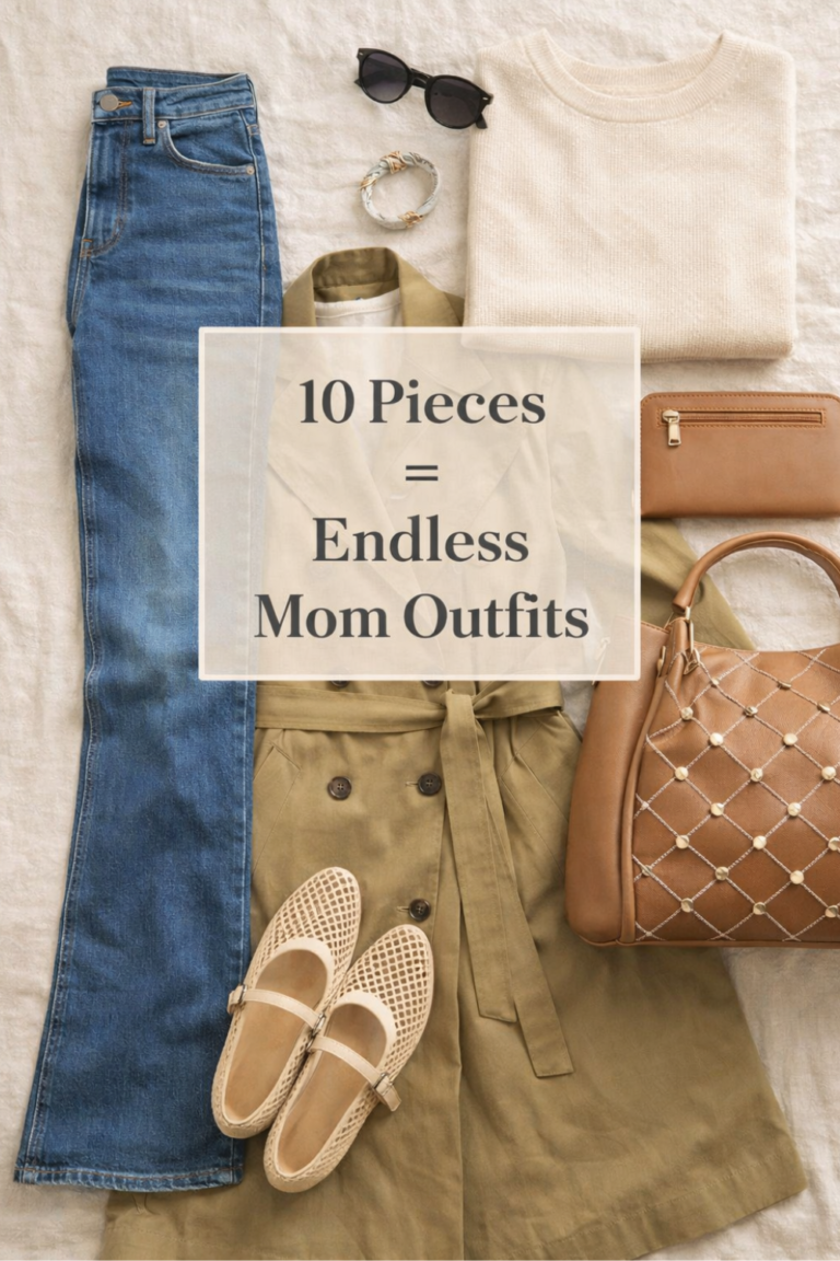 THE LUXURY MOM CAPSULE: DESIGNER STYLE FOR REAL MOM LIFE